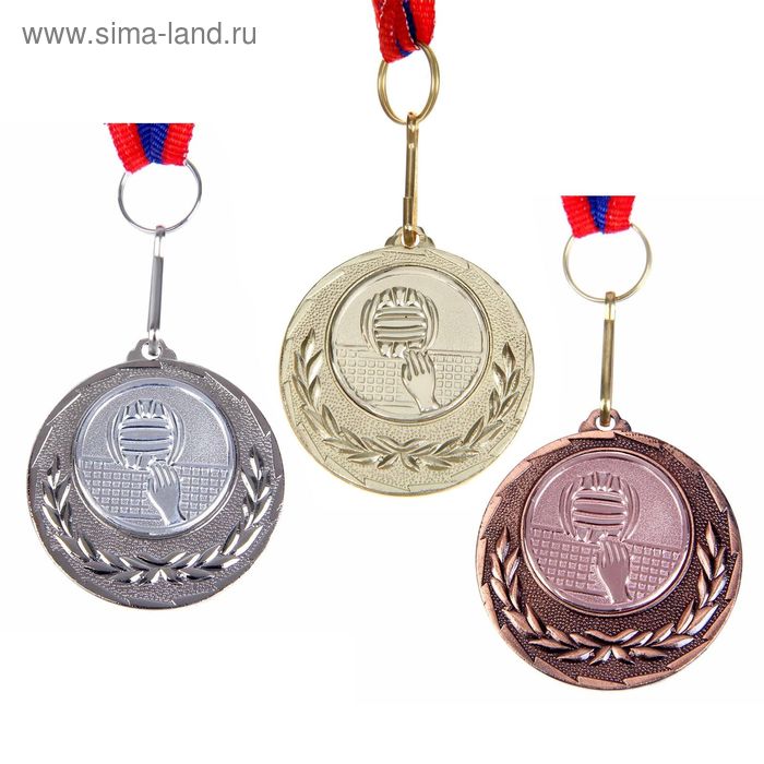 Медаль тематическая 032 "Волейбол" - Фото 1