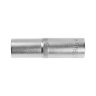 Головка торцевая шестигранная удлиненная ТУНДРА, под квадрат 1/2", 14 мм, CrV - Фото 4