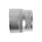 Головка торцевая шестигранная ТУНДРА, под квадрат 1/2", 30 мм, CrV - Фото 2