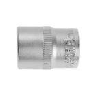Головка торцевая шестигранная ТУНДРА, под квадрат 1/2", 19 мм, CrV - Фото 6