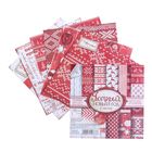 Набор бумаги для скрапбукинга "Уютный Новый год" 6 листов 14,5 х 14.5 см 160 гр/м2 - Фото 1