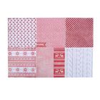 Набор бумаги для скрапбукинга "Уютный Новый год" 6 листов 14,5 х 14.5 см 160 гр/м2 - Фото 4