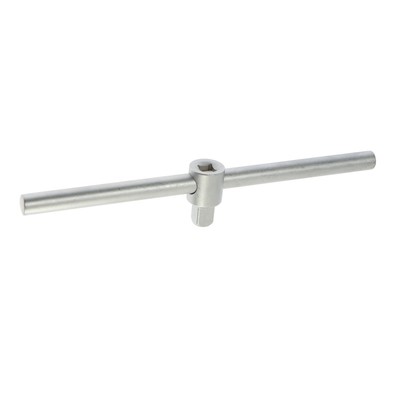 Вороток Т-образный ТУНДРА, квадрат 1/2", 250 мм, CrV