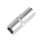 Головка свечная шестигранная ТУНДРА, под квадрат 1/2", 16 мм, CrV - Фото 6