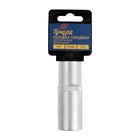 Головка торцевая шестигранная удлиненная ТУНДРА, под квадрат 1/2", 21 мм, CrV - Фото 3