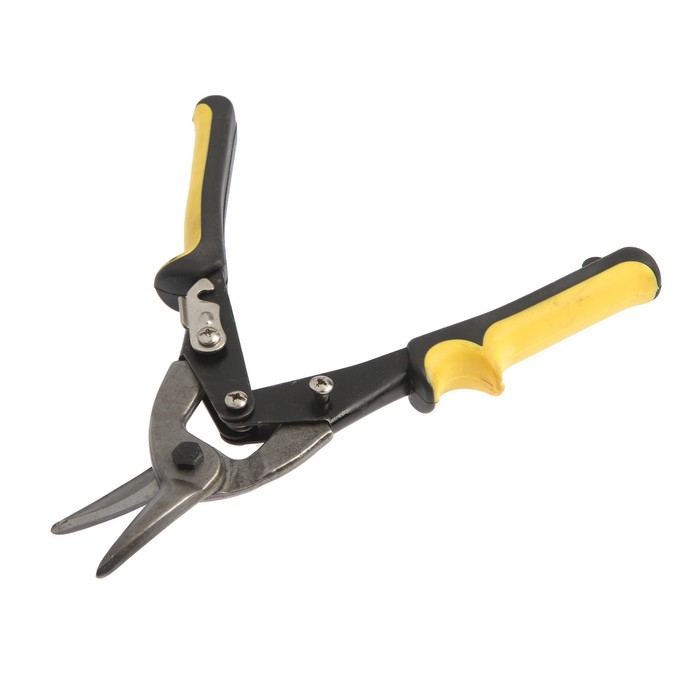 Ножницы по металлу ТУНДРА, 2К рукоятки, правый рез, 250 мм - Фото 1