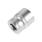 Головка торцевая шестигранная ТУНДРА, под квадрат 1/2", 23 мм, CrV - Фото 5