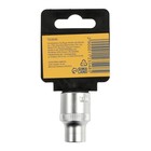 Головка торцевая шестигранная ТУНДРА, под квадрат 1/2", 10 мм, CrV - Фото 3