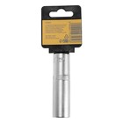 Головка торцевая шестигранная удлиненная ТУНДРА, под квадрат 1/2", 15 мм, CrV - Фото 3