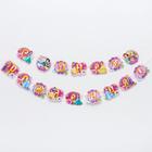 Гирлянда на ленте «С Днем Рождения!», длина 270 см, Принцессы - Фото 4