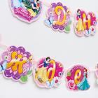 Гирлянда на ленте «С Днем Рождения!», длина 270 см, Принцессы - Фото 3