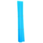 Трубочка для шаров, флагштоков и сахарной ваты, 41 см, d=6 мм, цвет синий - Фото 2