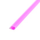 Трубочка для шаров, флагштоков и сахарной ваты, 41 см, d=6 мм, цвет розовый - Фото 2