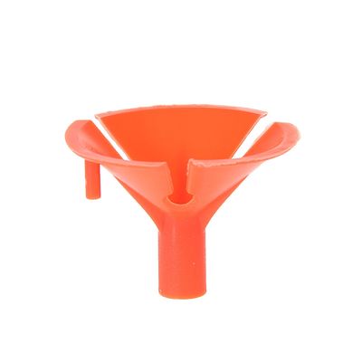 Держатель-зажим для шаров, отверстие 0,5 см, d=3,5 см, цвет оранжевый