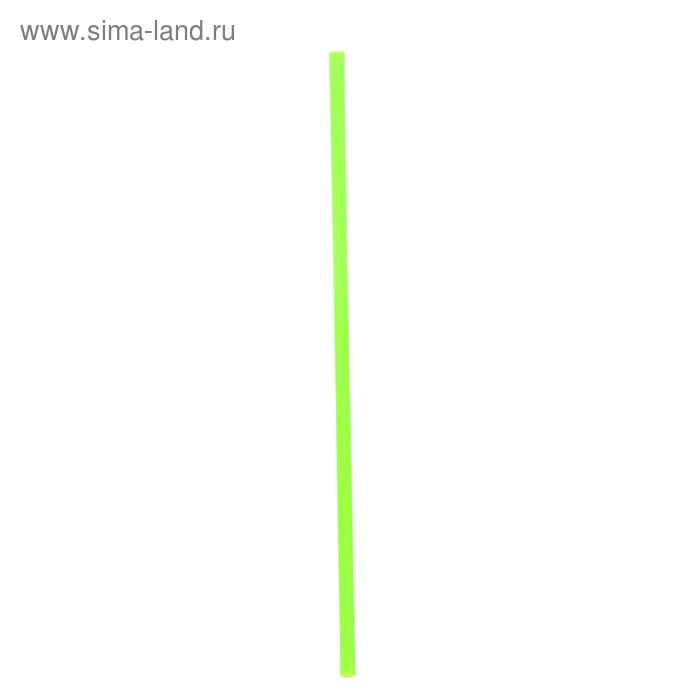 Трубочка для шаров, 40 см, d=1 см, цвет зелёный - Фото 1
