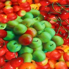 Клеёнка столовая ПВХ Доляна «Сочные фрукты», ширина 137 см, рулон 30 метров, толщина 0,07 мм - Фото 2