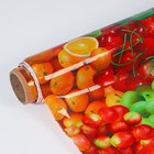 Клеёнка столовая ПВХ Доляна «Сочные фрукты», ширина 137 см, рулон 30 метров, толщина 0,07 мм - Фото 6