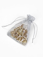 Мешочек подарочный «Узор серебристый», 7×9 см, цвет серебро - Фото 4