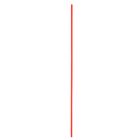 Трубочка для шаров, 50 см, d=6 мм, цвет красный - Фото 1