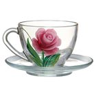 Набор для чая "Яркие тюльпаны", 12 предметов: 6 кружек 200 мл, 6 блюдец d=13 см - Фото 3
