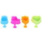 Набор плунжеров кондитерских набор Доляна «Фрукты», 4 шт, цвет МИКС - Фото 1