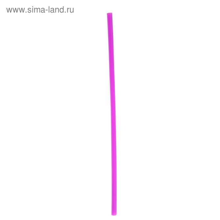 Трубочка для шаров, 40 см, d=1 см, цвет фиолетовый - Фото 1