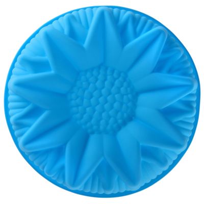 Форма силиконовая для выпечки «Подсолнух», 25×6 см, цвет МИКС