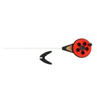 Удочка зимняя "Балалайка" УС-3 хлыст поликарбонат, цвет красный - Фото 4