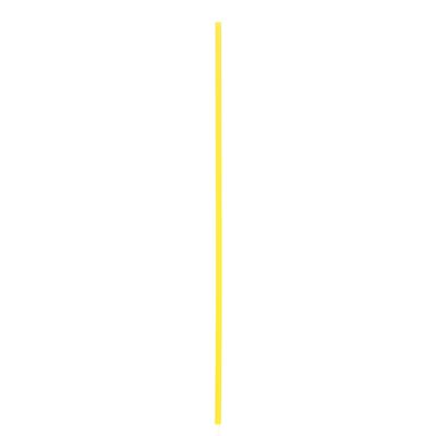 Трубочка для шаров, 32 см, d=5 мм, цвет жёлтый