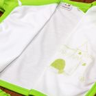 Детский костюм: футболка на завязках, шорты, на 6-12 мес, рост 74-86 см, цвет салатовый, рисунок МИКС - Фото 5