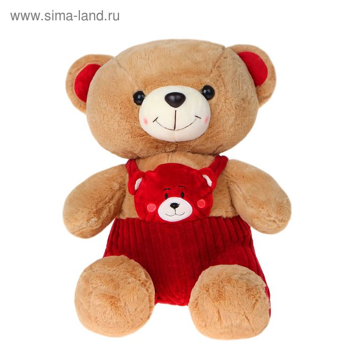 Мягкая игрушка «Медведь в комбинезоне №1» , цвета МИКС - Фото 1