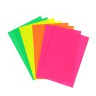 Бумага цветная флюоресцентная А4, 8 листов, 8 цветов Creative Set - Фото 2
