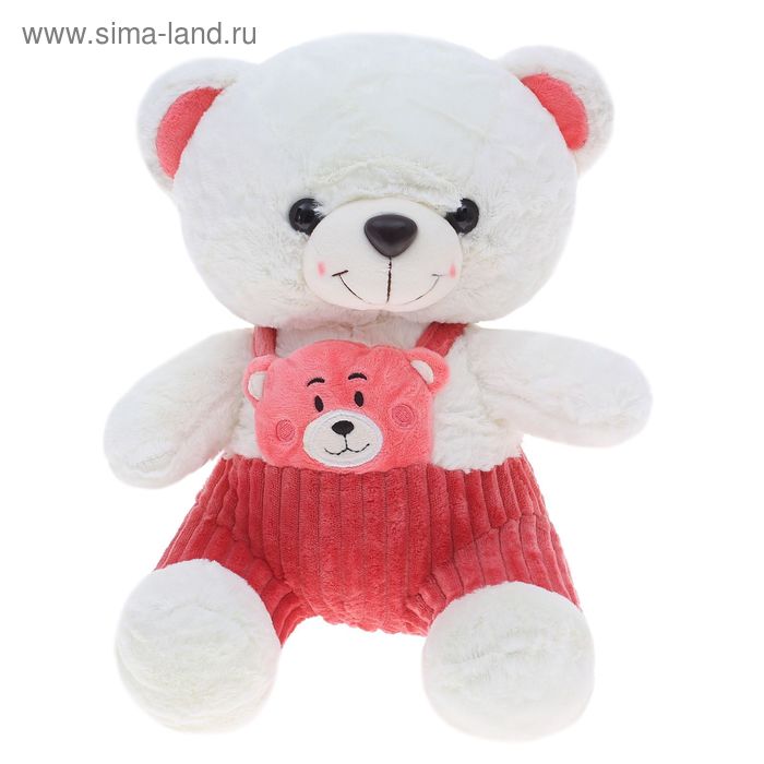 Мягкая игрушка "Медведь в комбинезоне №2", МИКС - Фото 1