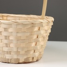 Корзина плетёная, бамбук, натуральный Bali - Фото 3