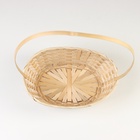 Корзина плетёная, бамбук, натуральный Bali - Фото 4