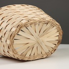 Корзина плетёная, бамбук, натуральный Bali - Фото 5