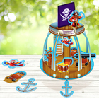 Конструктор из картона и 3D-театр "Пираты" подвесной - Фото 1