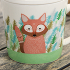 Кружка 270 мл «Звери», с крышкой, цвета МИКС - Фото 2