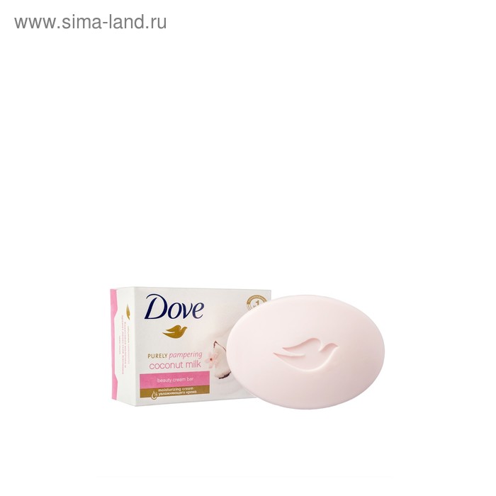 Крем-мыло Dove Purely Pampering «Кокосовое молочко и лепестки жасмина», 135 г - Фото 1