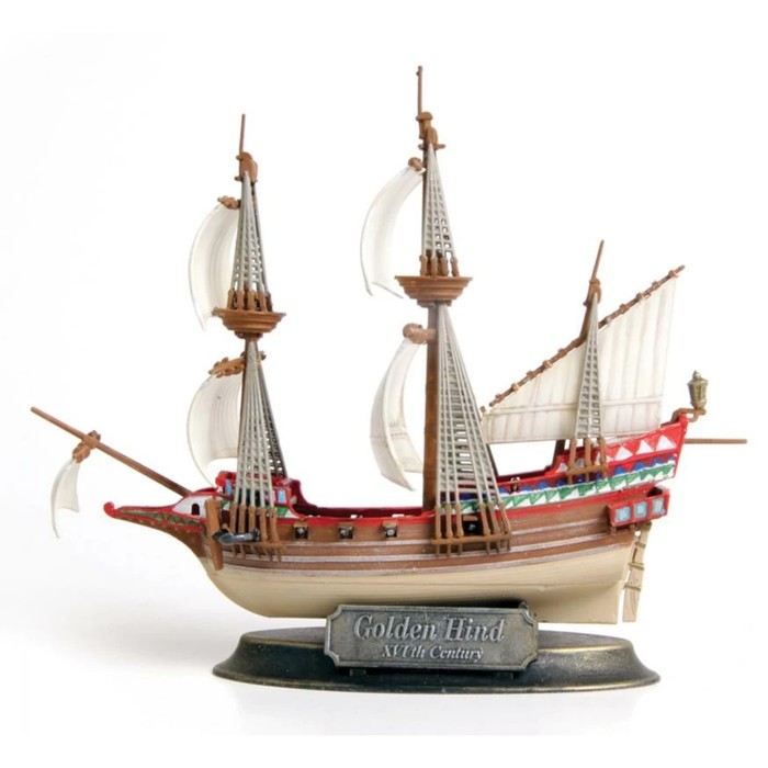 Сборная модель «Флагманский корабль Френсиса Дрейка «Галеон Золотая Лань», Звезда, 1:350, (6509) - фото 1906799576