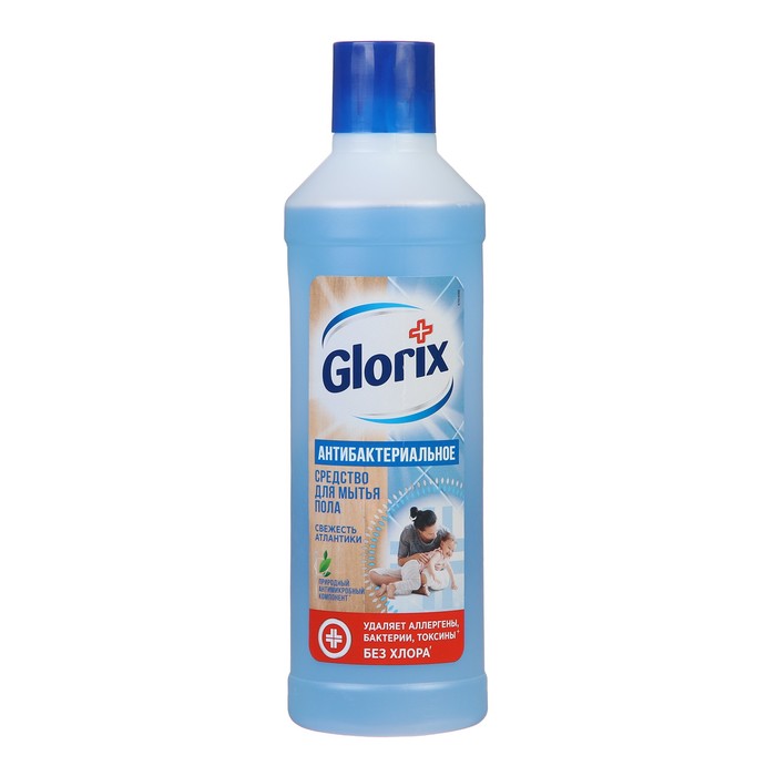 Средство для мытья полов Glorix "Свежесть Атлантики", 1 л - Фото 1