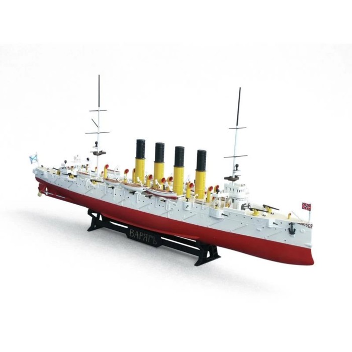 Сборная модель-корабль «Крейсер «Варяг», Звезда, 1:350, (9014) - фото 1886181116