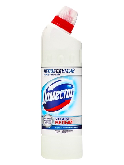 Средство чистящее для унитаза Domestos Ultra White, 500 мл