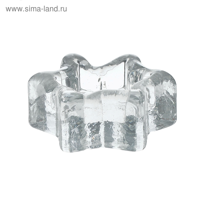 Подсвечник "Звездочка" 8,3х8,3х3 см - Фото 1