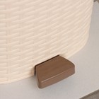 Контейнер для мусора «Артлайн», 8 л, с педалью, МИКС - Фото 3