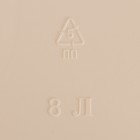 Контейнер для мусора «Артлайн», 8 л, с педалью, МИКС - Фото 5