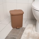 Контейнер для мусора «Артлайн», 8 л, с педалью, МИКС - Фото 2