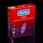 Презервативы Durex Elite, сверхтонкие, 3 шт - фото 299301985