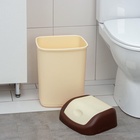 Контейнер для мусора, 14 л, с крышкой, МИКС - Фото 2