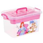 Контейнер для хранения «Рукоделие», 10 л, 35×23×19 см, с крышкой и вкладышем, МИКС - Фото 4